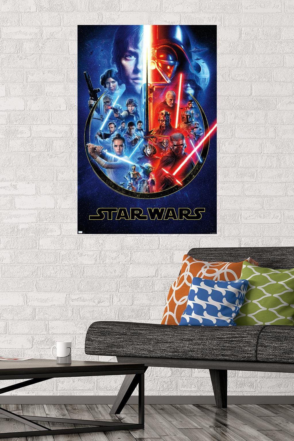 Amazon.com: Trends International Star Wars - Skywalker Saga Wall